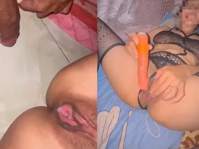 Phang tập thể bà xã còn bắn tinh đầy lỗ lồn em